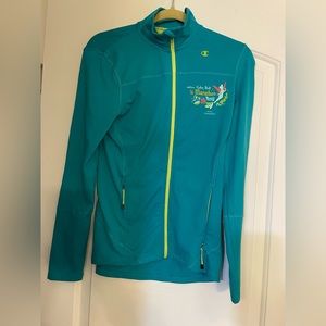 Champion full zip running jacket. Size small